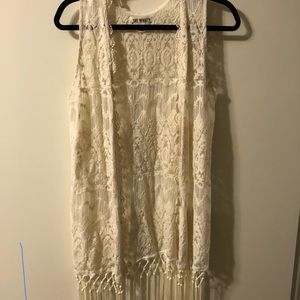 Lace vest